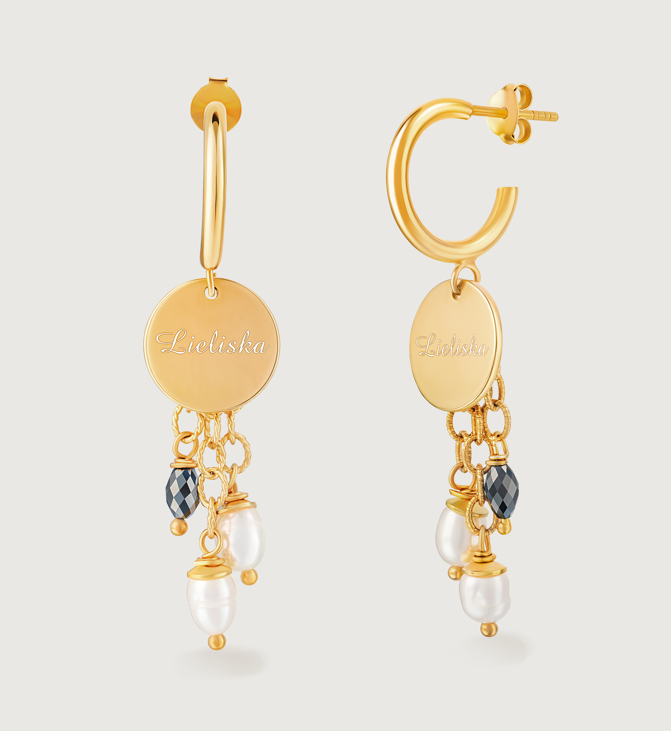 Pērļu auskari LIELISKA